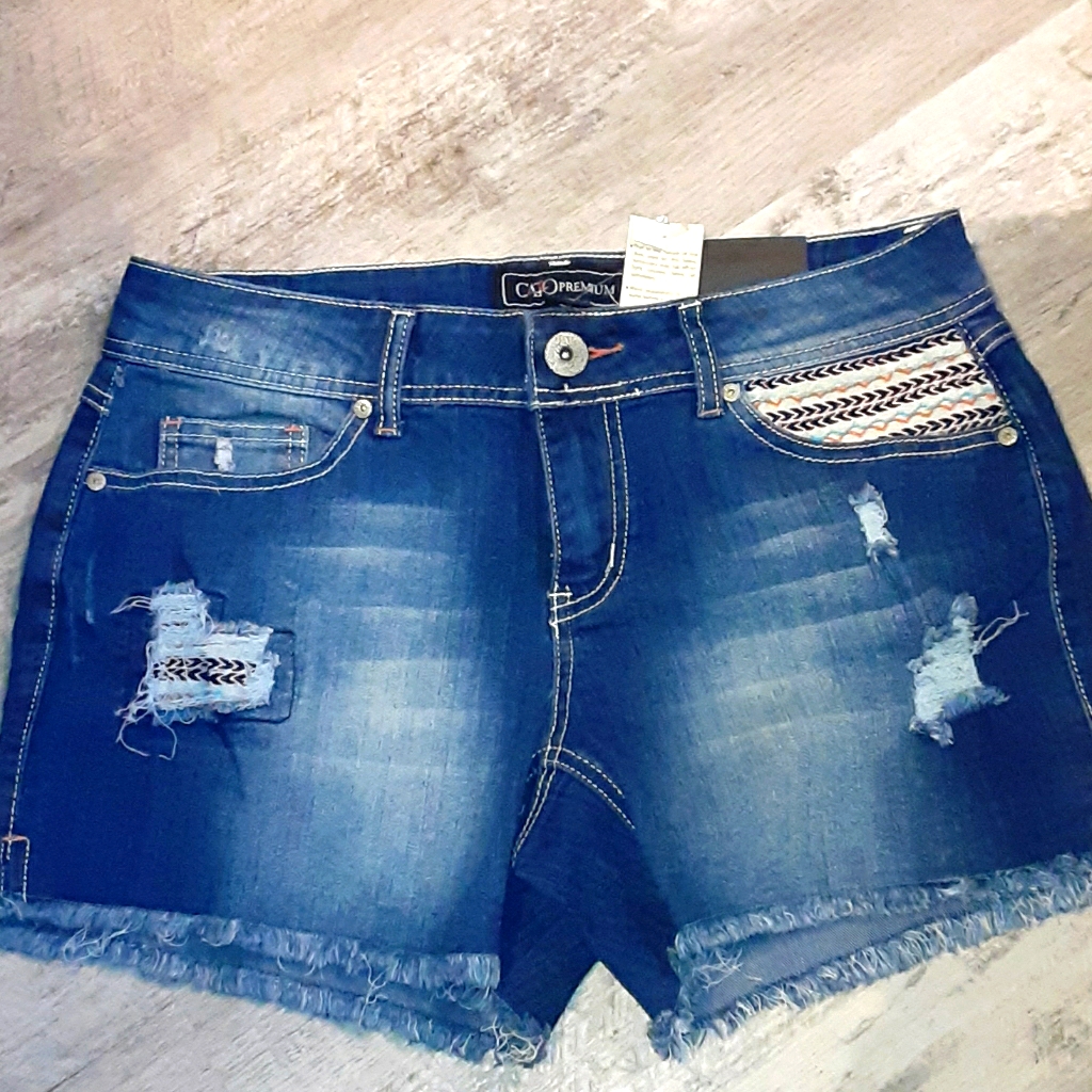 Cato Modern Fit Fringe Size 10 Jean Shorts